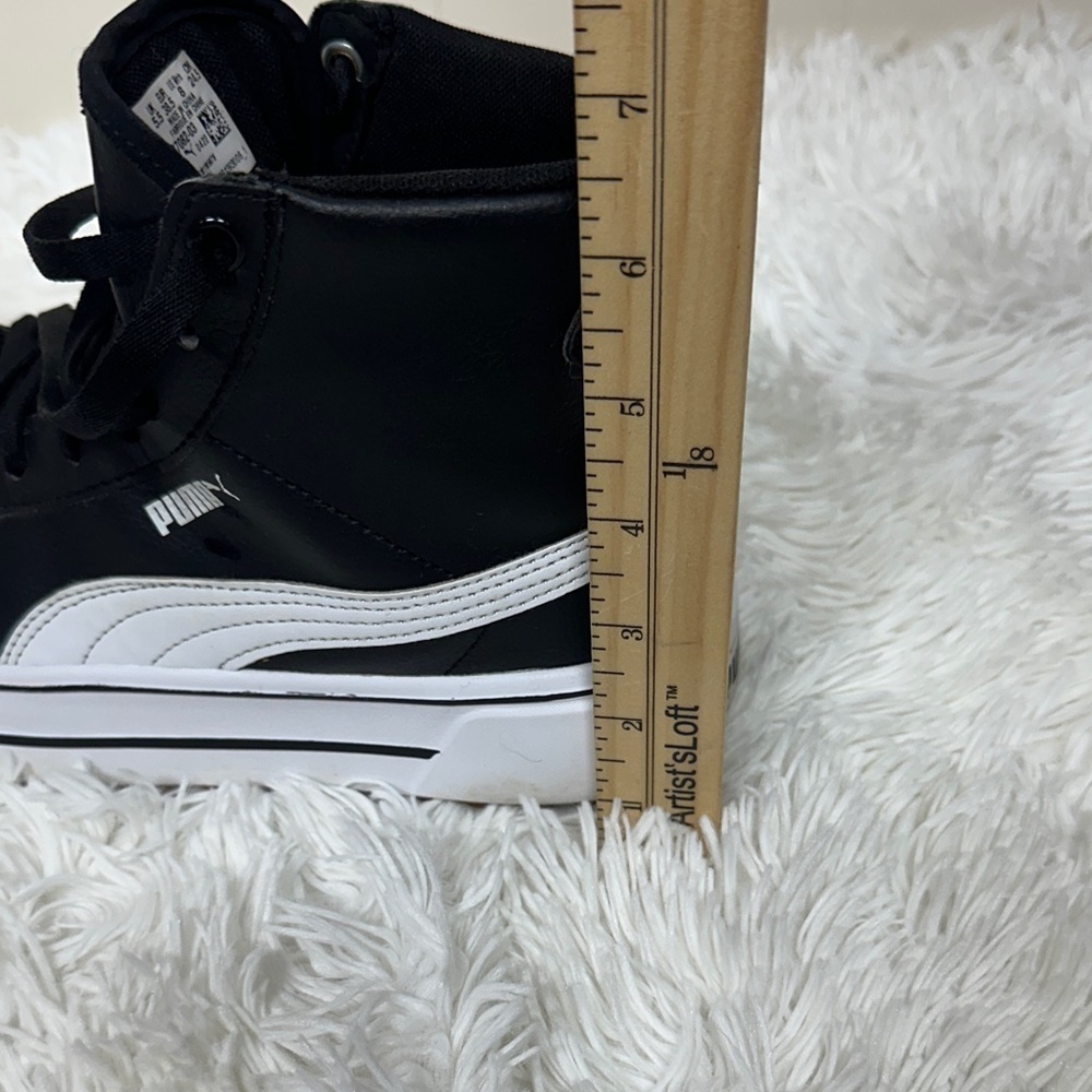 PUMA Kaia Leather high top platform sneaker Excellent Condition Sz8 - Picture 11 of 14